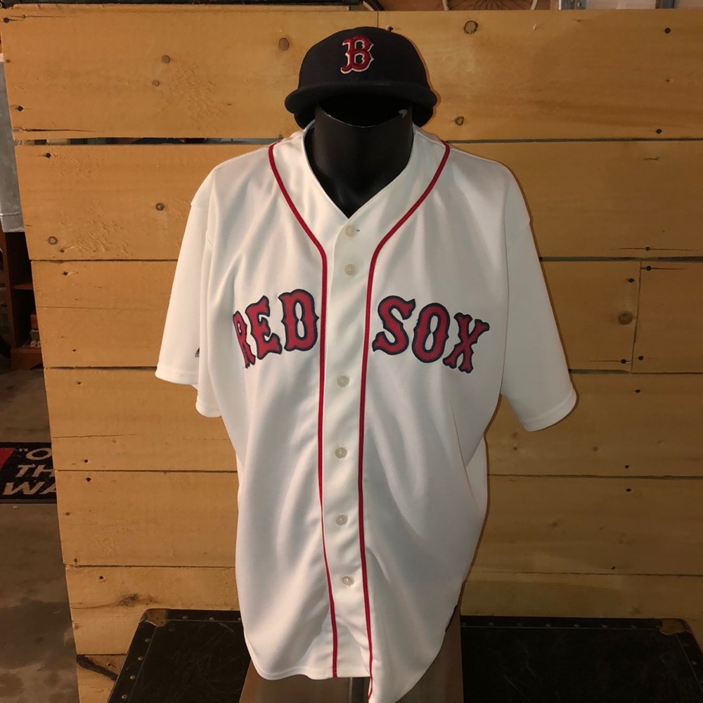 Authentic Boston Red Sox Home Jersey. Size XL